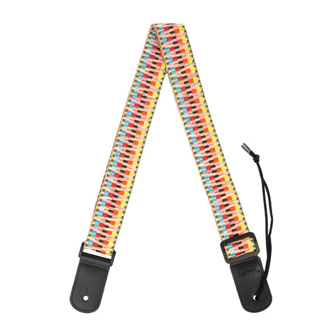 Ukulele Strap Jacquard - Rainbow