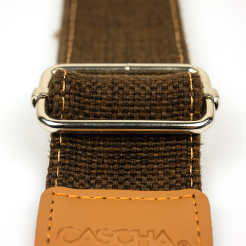 Ukulele Strap Cotton - Brown