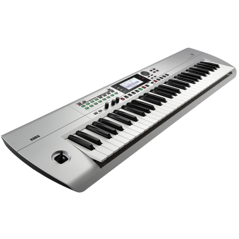 Korg i3 Music Workstation Keyboard - Matte Silver