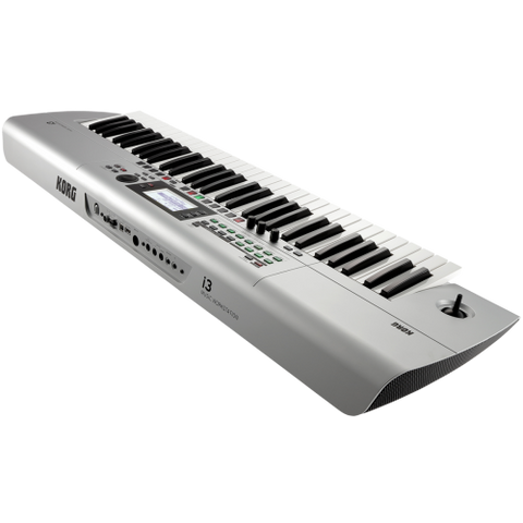 Korg i3 Music Workstation Keyboard - Matte Silver