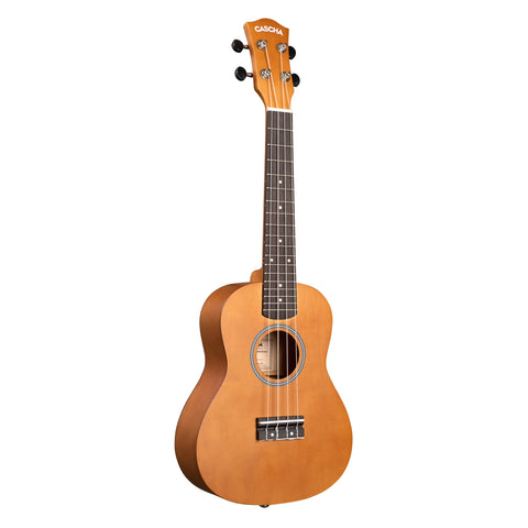 Concert Ukulele Linden Brown Set