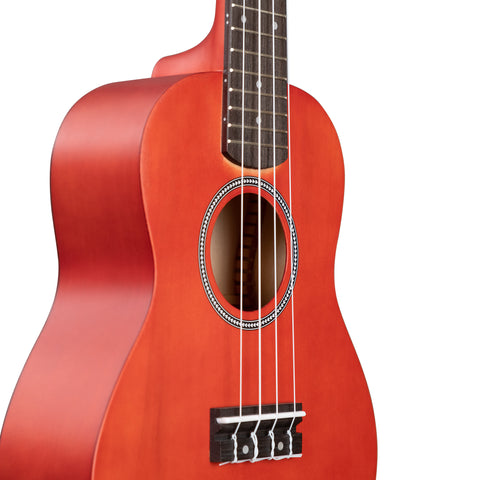 Concert Ukulele Linden Red