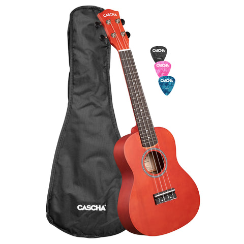 Concert Ukulele Linden Red