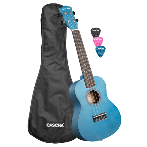 Concert Ukulele Linden Blue
