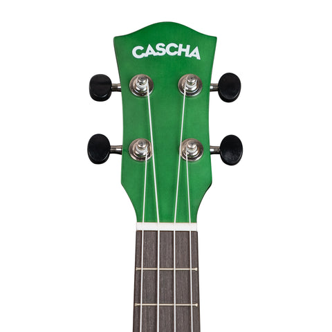 Concert Ukulele Linden Green Set