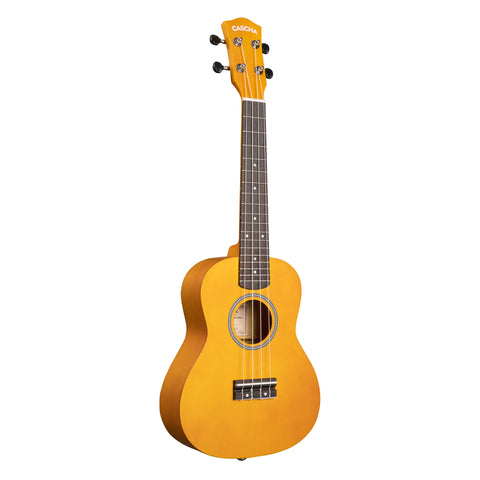 Concert Ukulele Linden Yellow Set