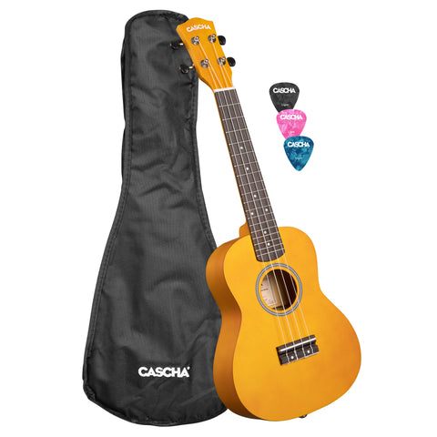 Concert Ukulele Linden Yellow