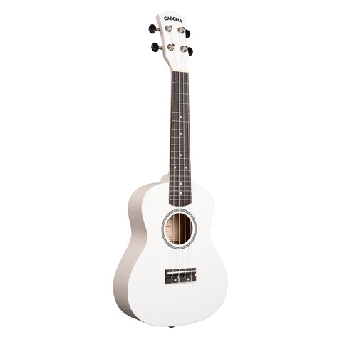 Concert Ukulele Linden White Set