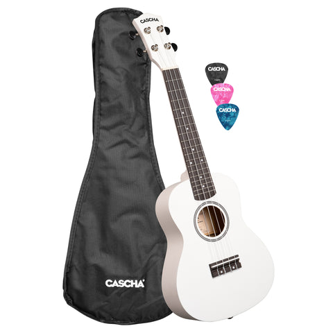 Concert Ukulele Linden White