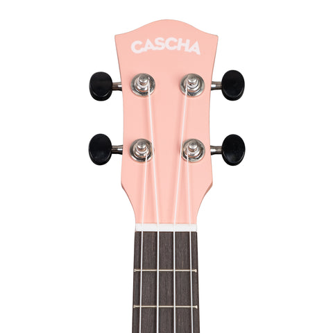 Concert Ukulele Linden Pink Set