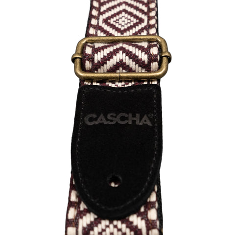 Ukulele Strap Jacquard - Ethnic Brown