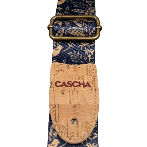 Cascha Ukulele Strap Vegan - Midnight Birds