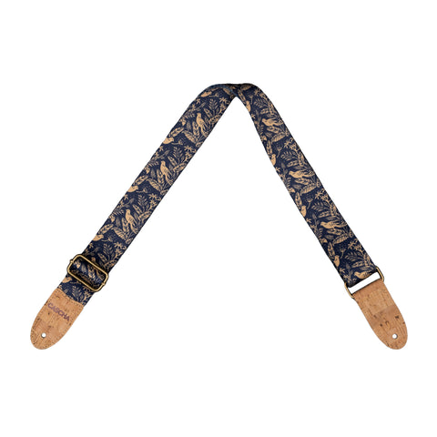 Cascha Ukulele Strap Vegan - Midnight Birds