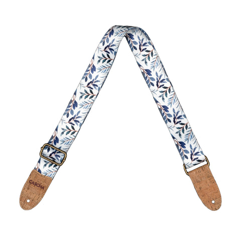 Cascha Ukulele Strap Vegan - Blue Twigs