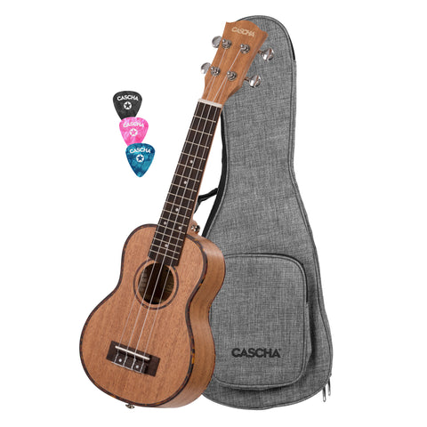 Soprano Ukulele Mahogany Lefthand