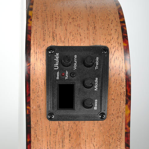 Premium Mahogany Soprano Ukulele Set with pickup system - L