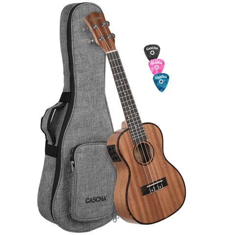 Concert Ukulele Mahogany with pickup system