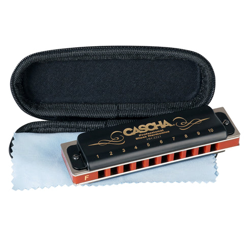 Professional Blues Harmonica in F Diatonic