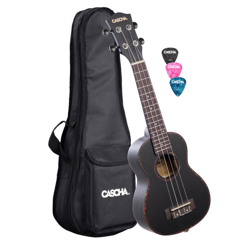 Soprano Ukulele Mahogany Black