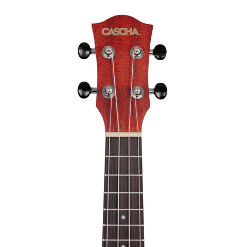 Soprano Ukulele Mahogany Red