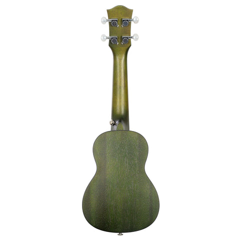 Soprano Ukulele Mahogany Green