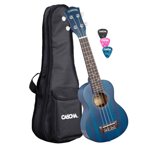Premium Mahogany Soprano Ukulele Set