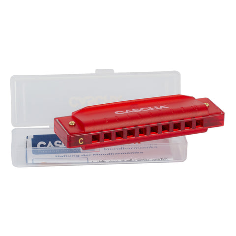 Fun Blues Harmonica Red