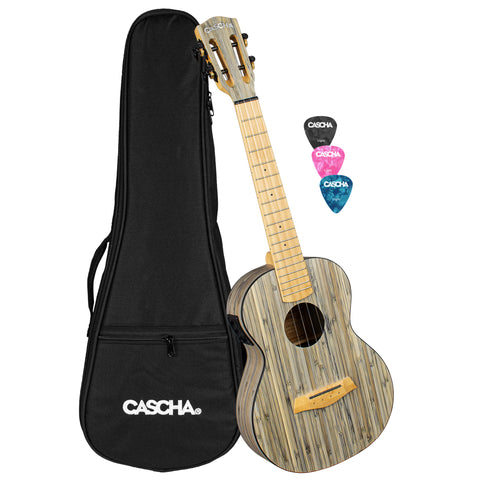 Tenor Ukulele Bamboo Graphite with pickup system