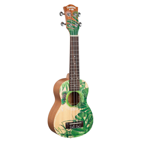 Soprano Ukulele Leafy