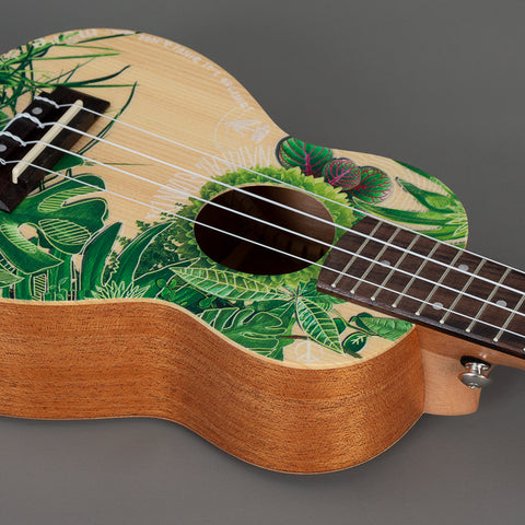 Soprano Ukulele Leafy