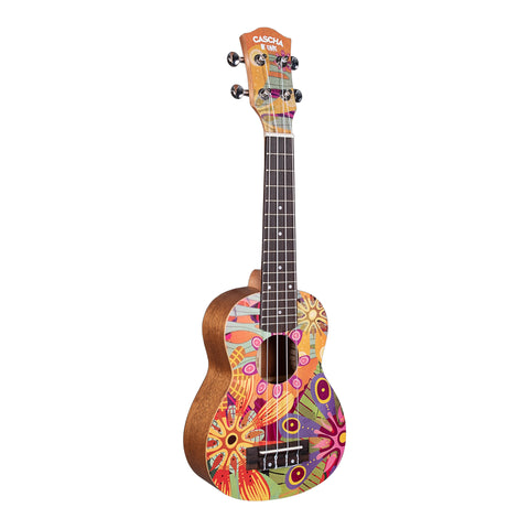 Soprano Ukulele Flowers