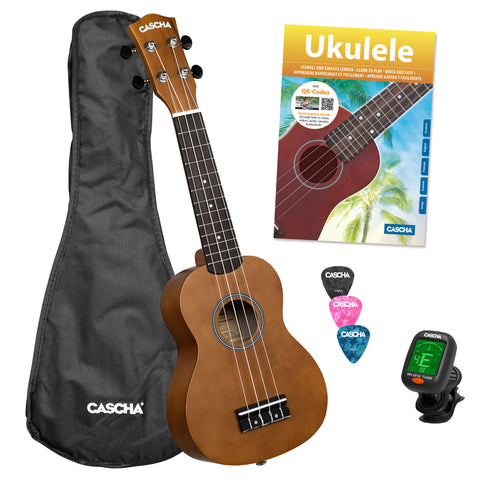 Soprano Ukulele Linden Set