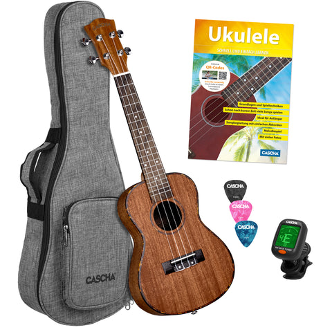 Concert Ukulele Mahogany Set