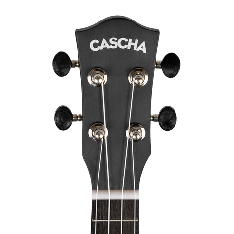 Soprano Ukulele Linden Black Set