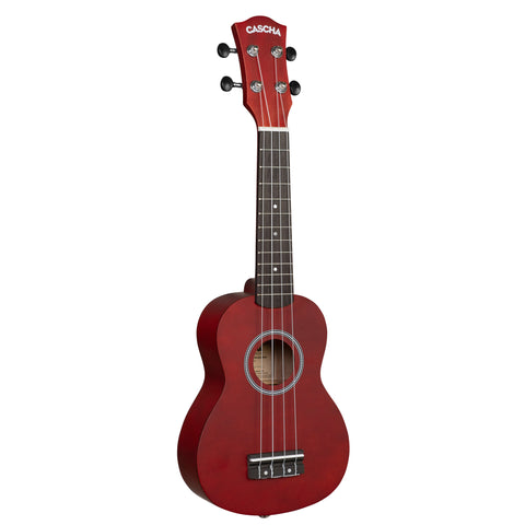 Soprano Ukulele Linden Red