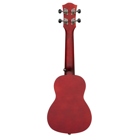 Soprano Ukulele Linden Red