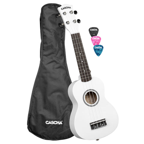 Soprano Ukulele White