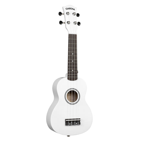 Soprano Ukulele Bundle White