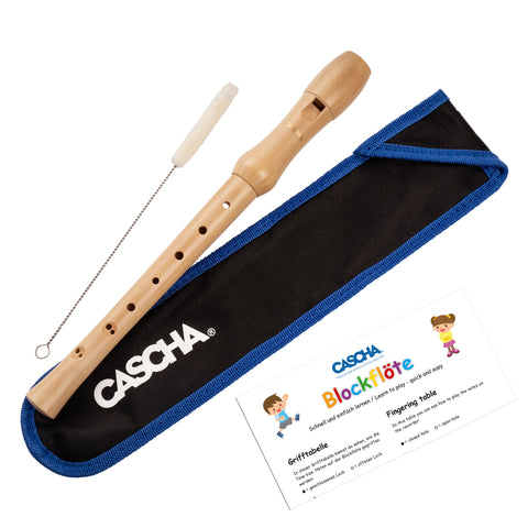 Descant Recorder - Baroque Fingering