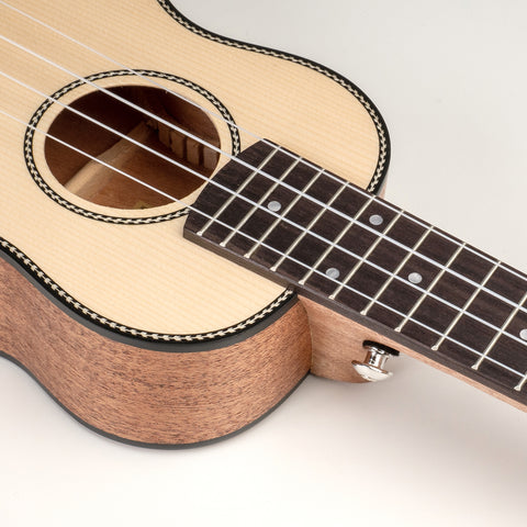Soprano Ukulele Spruce Solid Top
