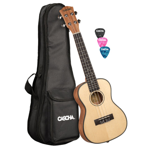 Concert Ukulele Spruce Solid Top