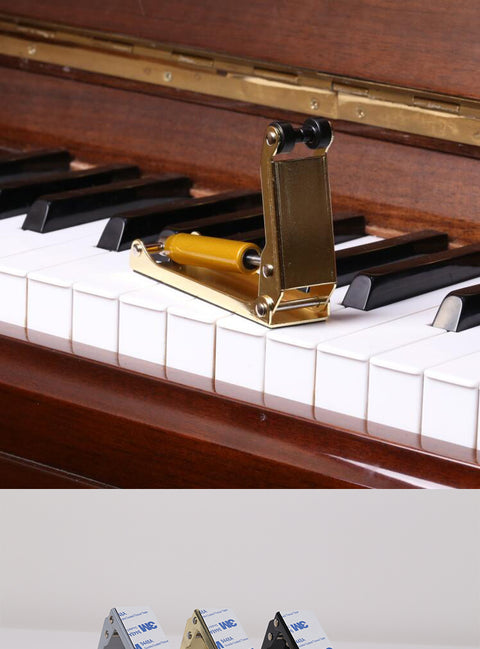 Slow locking mechanism for acoustic pianos OSKAR MARTIN
