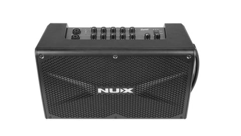 NUX NBA-200FR 200W 8" Amplified Rechargeable Speaker + NBT-1 BT Module