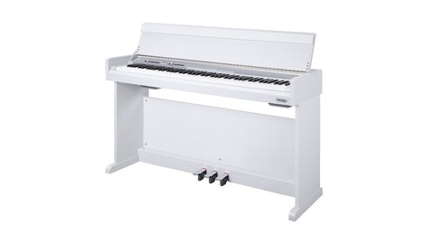 White electric piano with stand and pedals NUX NCK-330