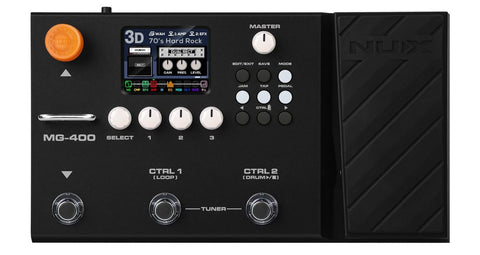 NUX MG-400 Modeling Guitar & Bass Processor