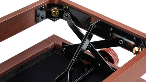 NUX NBM-3 wood-colored adjustable piano stool