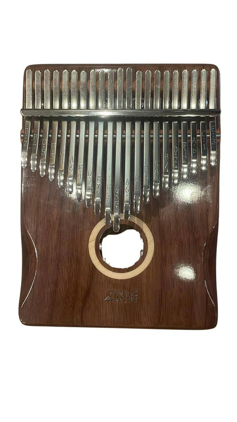 Kalimba 21 Tones in Color + Accessories ZANI 21-A Walnut