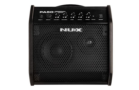 NUX PA-50 Full range powered monitor 6.5” woofer, 1” tweeter 50W