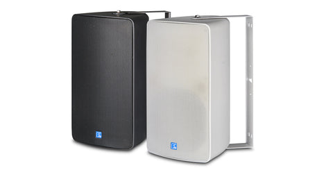 White outdoor speaker 8" Multi-loudspeaker cabinet ES108 FDB