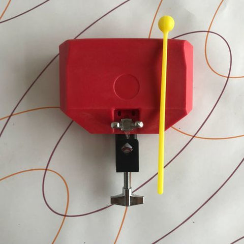 Plastic percussion box 15cm red OSKAR MARTIN SFB